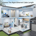 Cable Matters Snagless Shielded Cat 6A Ethernet Cable