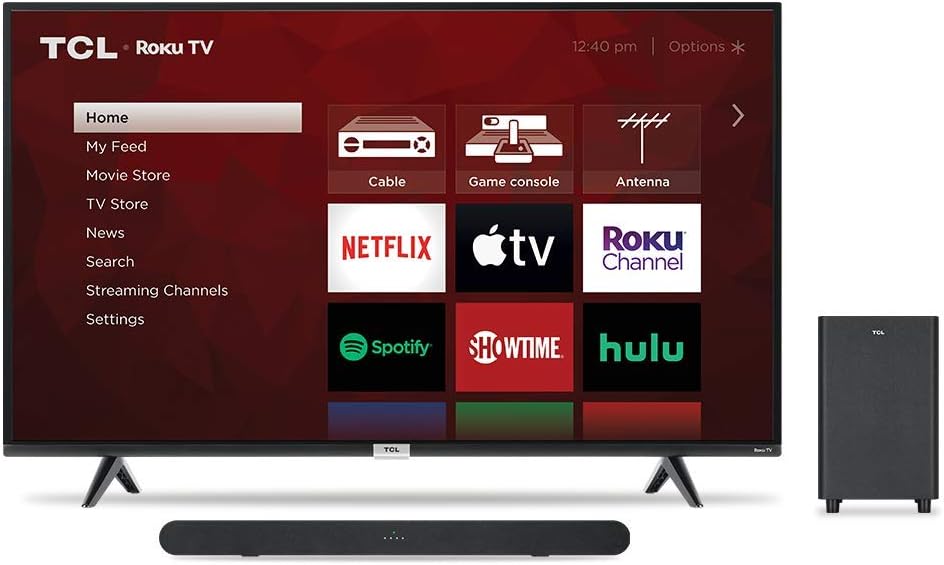 TCL 6 Series 65" 4K TV & Alto 6 Soundbar Combo