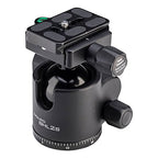 Induro BHL2S Low Profile Ball Head Black