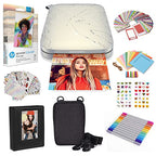 HP HPIKSPSLK2ECAMZ Sprocket Select Portable Photo Printer Bundle