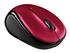 Logitech M325 Red Wireless Mouse Renewed
