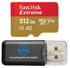 SanDisk 512GB_TF_Extreme Pro_R4 Extreme V30 A2 MicroSD Card Bundle