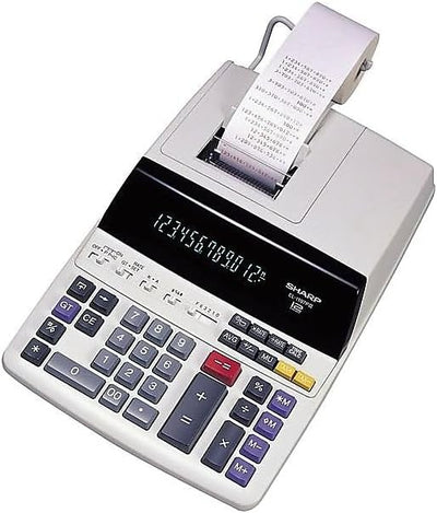 Sharp EL-1197p III Two-Color Printing Desktop Calculator