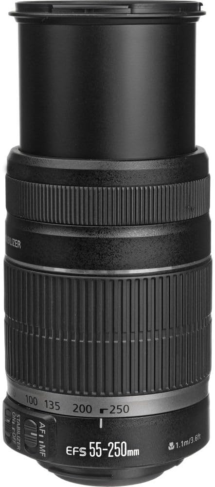 Canon 2044B002 EF-S 55-250mm Telephoto Zoom Lens IS