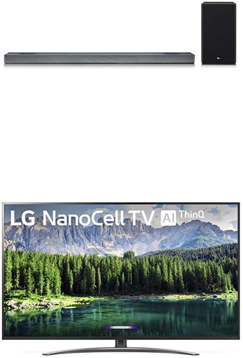 LG 75SM8670PUA 75" 4K NanoCell TV + Sound Bar