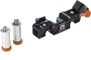 Bright Tangerine Lens Support 15mm LWS with Posts