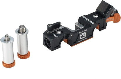 Bright Tangerine Lens Support 15mm LWS with Posts