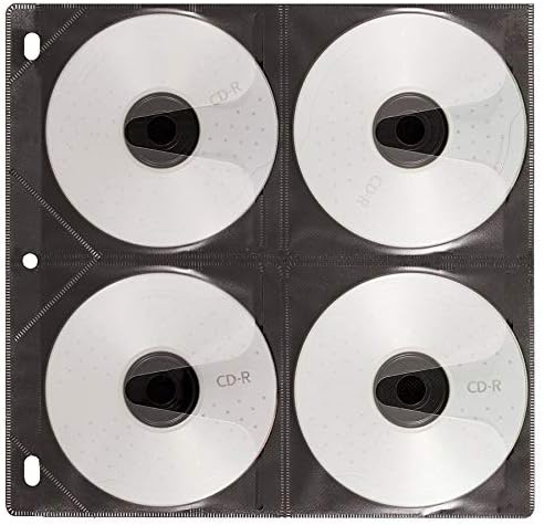 Vaultz IDEVZ01401 CD Binder Pages - 25 Pack