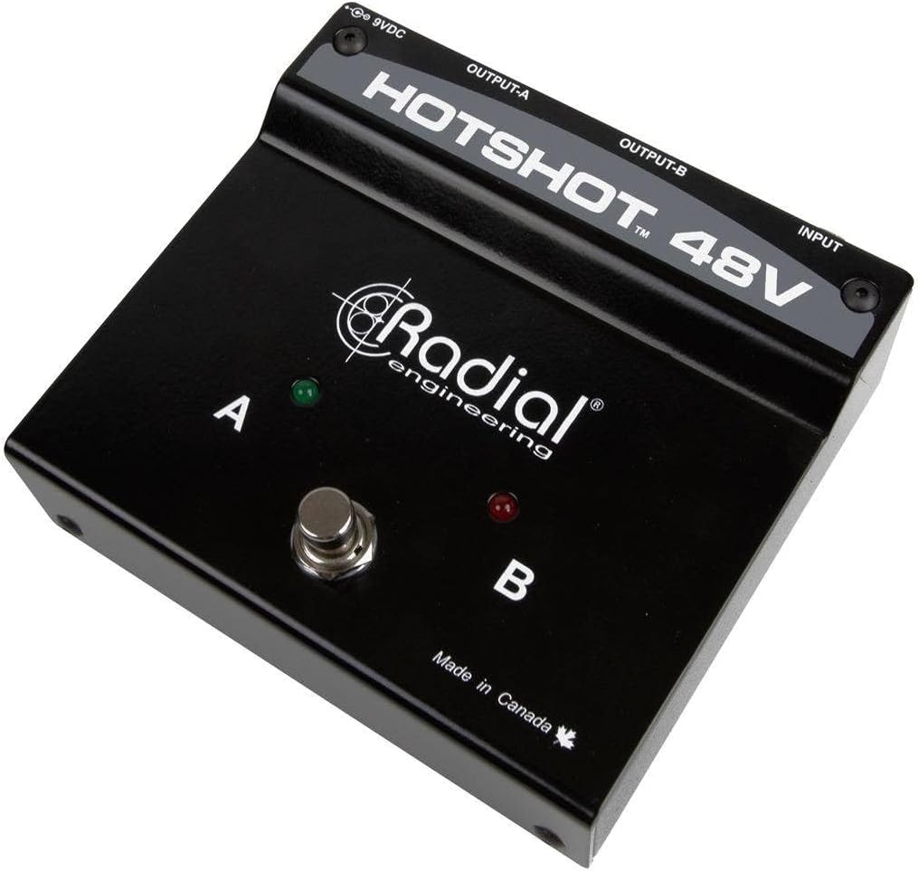 Radial Engineering R800 1505 HotShot 48V Condenser Microphone Switcher