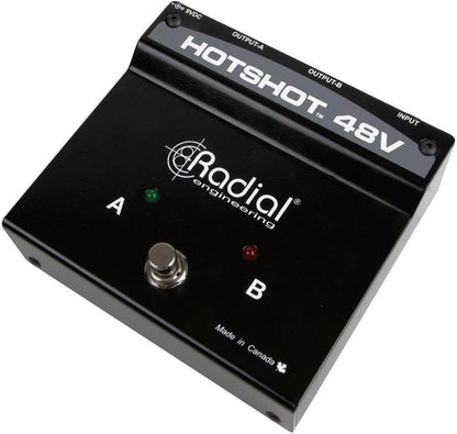 Radial Engineering R800 1505 HotShot 48V Condenser Microphone Switcher
