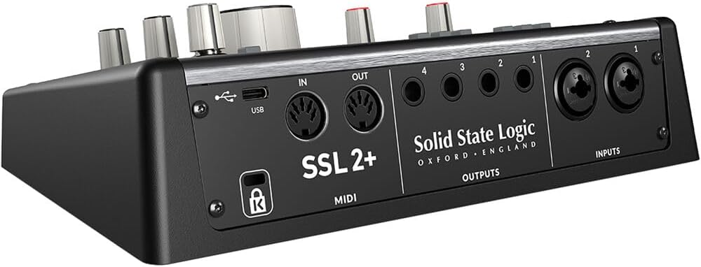 Solid State Logic SSL 2+ MKII 2x4 USB Audio Interface