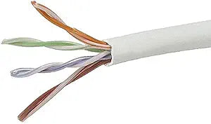 Monoprice 113503: Cat5e 1000ft Bulk Ethernet Cable, Plenum CMP, White
