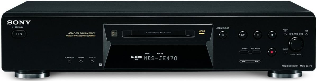 Sony MDSJE470 MiniDisc Player Recorder ATRAC