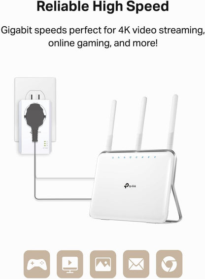 TP-Link TL-PA7017 KIT AV1000 Powerline Adapter