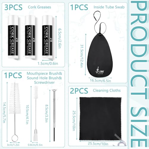 Boao 23-Piece All-in-One Clarinet Cleaning and Care Kit — main product image
