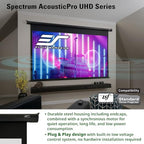 Elite Screens ELECTRIC135H-AUHD 135-inch AcousticPro Projector Screen