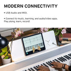 Korg B2WH 88-Key Weighted Action Digital Piano
