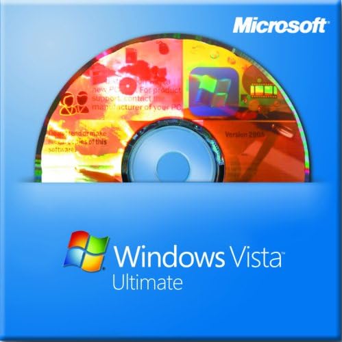 Microsoft 66R-00875 Windows Vista Ultimate 64-bit 3-Pack (Old Version)