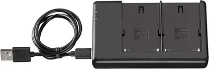 Westcott 4923 NP-F970 Dual Battery Pack & Charger for L60-B LED