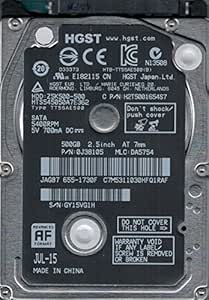 Hitachi HGST HTS545050A7E362 500GB Laptop Hard Drive