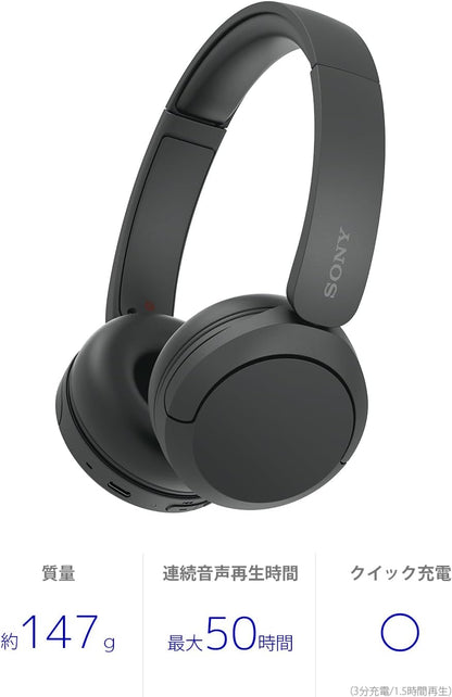 Sony WH-CH520 BZ Wireless Bluetooth On-Ear Headphones