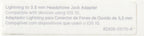 Apple MMX62BZ/A Lightning to 3.5mm Headphone Adapter