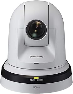 Panasonic AW-HN40HWPJ PTZ Camera 30x Zoom HDMI NDI White — main product image