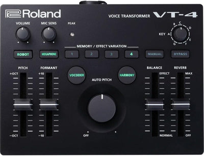 Roland VT-4 Vocal Transformer Black