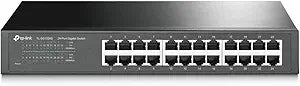 TP-Link 24 Port Gigabit Ethernet Rackmount Switch (Renewed)
