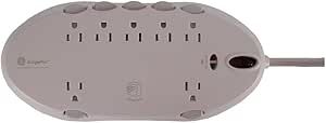 GE 55272 7-Outlet Surge Protector Safety Covers