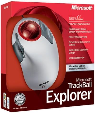 Microsoft D68-00007 Trackball Explorer PS/2 & USB