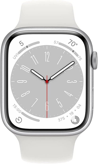 Apple Watch Series 8 GPS 41mm Silver (Renewed)