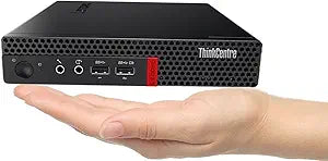 Lenovo M910q Tiny PC, i5, 64GB RAM, 4TB SSD, WiFi 6 (Renewed)