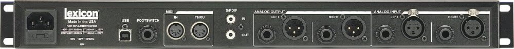 Lexicon MX300 Stereo Reverb/Effects Processor