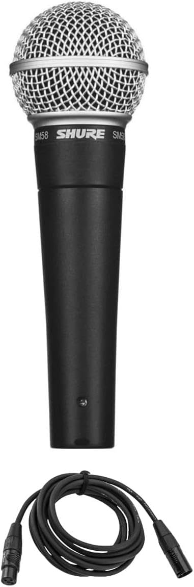 Shure BPKG-SM58CABLE10 SM58 Vocal Microphone & Cable
