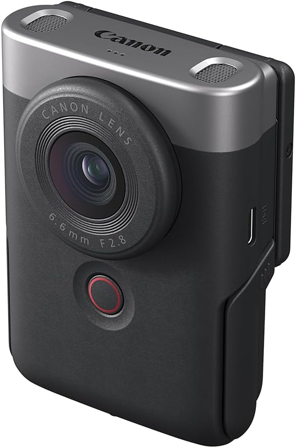 Canon 5946C002 PowerShot V10 4K Vlogging Camera Silver