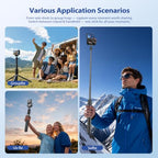Walking Way 66-Inch Auto-Open Invisible Selfie Stick Tripod