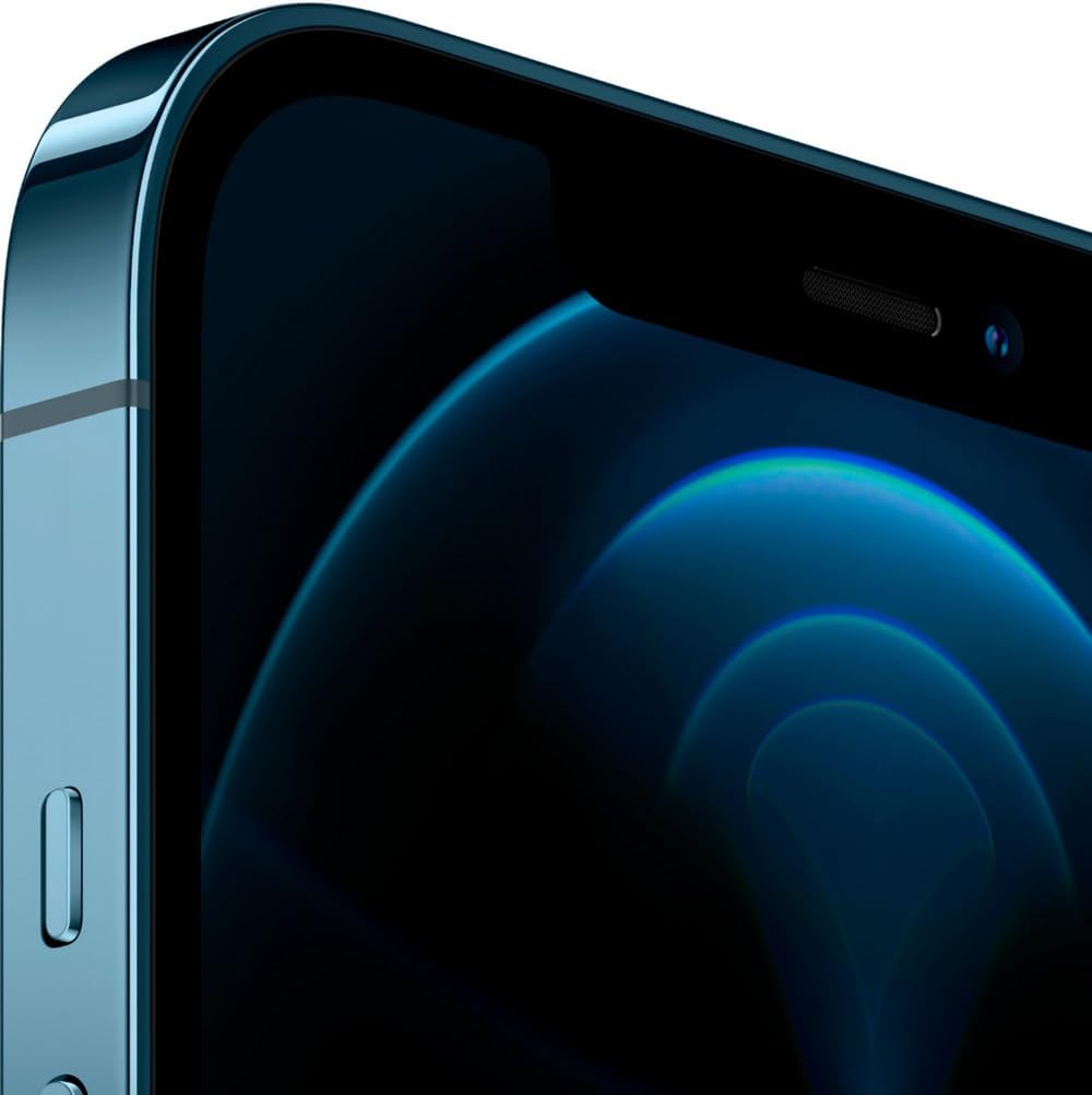Apple iPhone 12 Pro Max Renewed: 256GB, Pacific Blue - GSM Unlocked