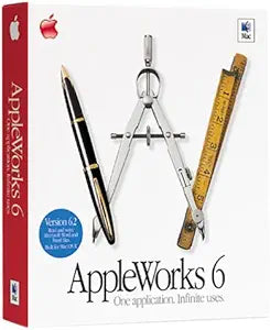 Apple M8389Z/A AppleWorks 6.2 [OLD VERSION]