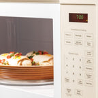 GE E93GEJVM3160DFCC Bisque Over-the-Range Microwave Oven Bundle