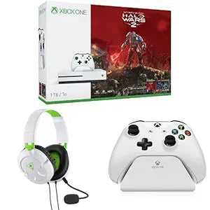 Microsoft Xbox One S 1TB Halo Wars 2 Bundle Headset Stand