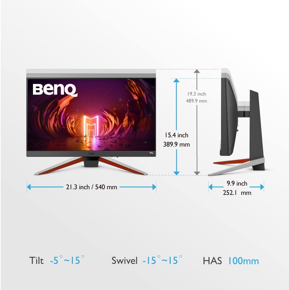BenQ EX240 MOBIUZ 165Hz 1ms IPS Gaming Monitor