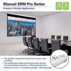 Elite Screens M100HSR-Pro 100-inch Manual Projector Screen