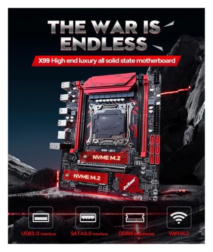 BCRTWQY X99-JS11 Motherboard Combo Kit with Xeon E5 CPU — main product image