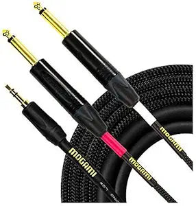 Mogami Audio Adapter Cable 3.5mm TRS to Dual TT