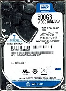 Western Digital WD5000BMVW-11AJGS2 500GB USB 3.0 Hard Drive