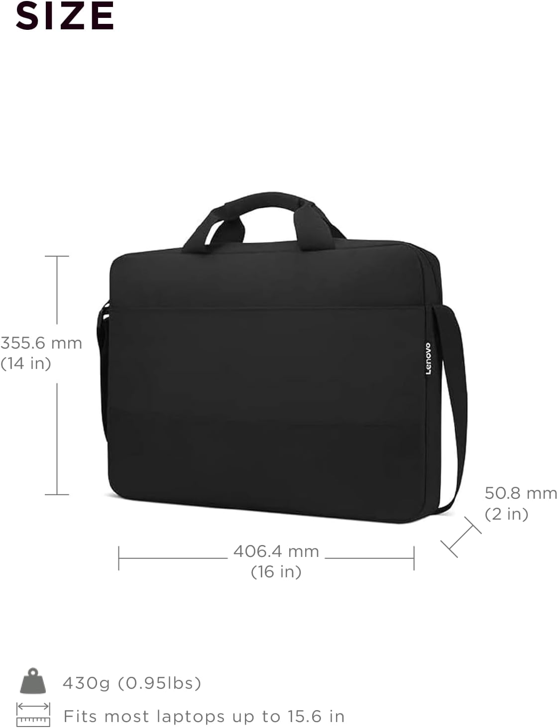Lenovo GX41K08218 15.6-inch Laptop Shoulder Bag