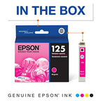Epson T125320-S 125 Magenta Standard Capacity Ink Cartridge