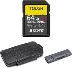 Sony Tough-G Series 64GB SD Card Reader Bundle