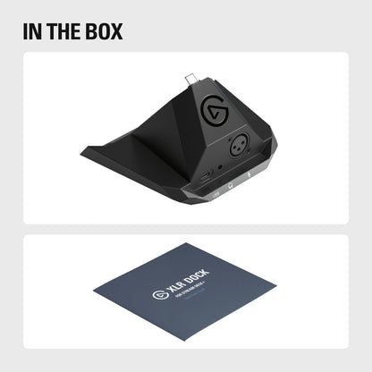 Elgato 20GBM9901 XLR Dock: Stream Deck Audio Interface